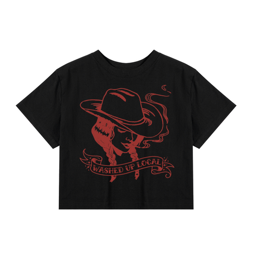 Washed up Local Cropped T-Shirt
